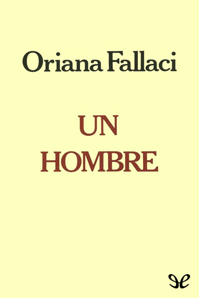 un hombre